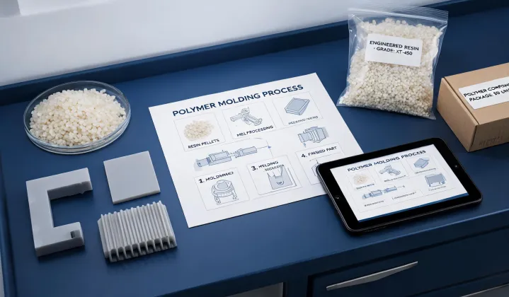 Polymer processing insight feature