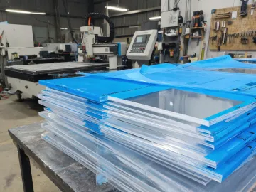 Polycarbonate sheet fabrication