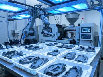 Automotive polymer component cell